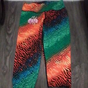 Vibrant Multicolor Kids Leggings